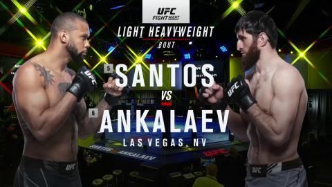 UFC Fight Night 203 - Thiago Santos vs Magomed Ankalaev - March 12, 2022