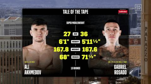 Boxing - Ali Akhmedov vs Gabriel Rosado - Sep 17, 2022