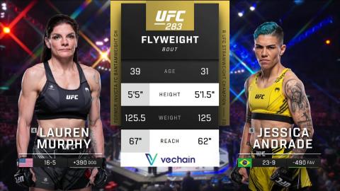UFC 283 - Lauren Murphy vs Jessica Andrade - Jan 21, 2023