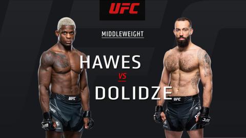 UFC Fight Night 213 - Phil Hawes vs Roman Dolidze - Oct 30, 2022