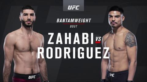 UFCFN 185 - Aiemann Zahabi vs Drako Rodriguez - Feb 20, 2021
