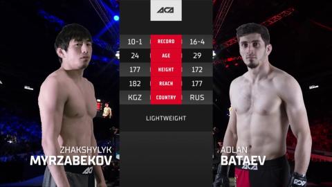 ACA 159 - Adlan Bataev vs Zhakshylyk Myrzabekov - June 15, 2023