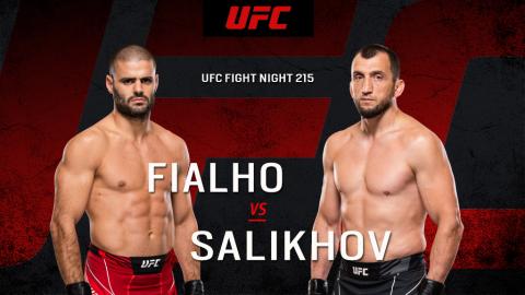 UFC Fight Night 215 - Andre Fialho vs Muslim Salikhov - Nov 19, 2022