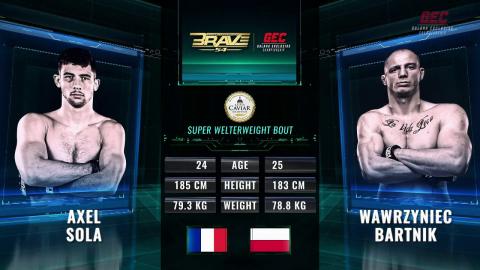 Axel Sola vs. Wawrzyniec Bartnik - Sep 25, 2021