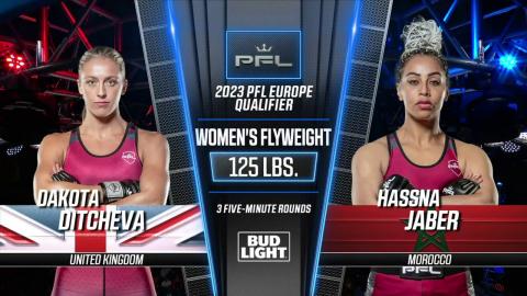 PFL 9 - Dakota Ditcheva vs Hassna Jaber - Aug 20, 2022