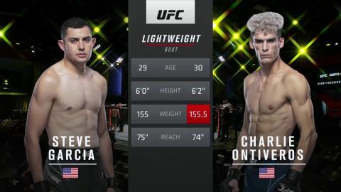 UFCFN 194 - Steve Garcia vs Charlie Ontiveros - Oct 9, 2021