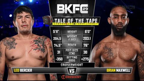 BKFC 29 - Leo Bercier vs Brian Maxwell - Sep 10, 2022