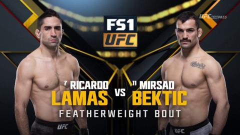 UFC 225 - Ricardo Lamas vs Mirsad Bektic - Jun 9, 2018