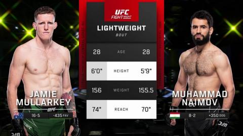 UFC on ESPN 46 - Mullarkey vs. Naimov - Jun 03, 2023