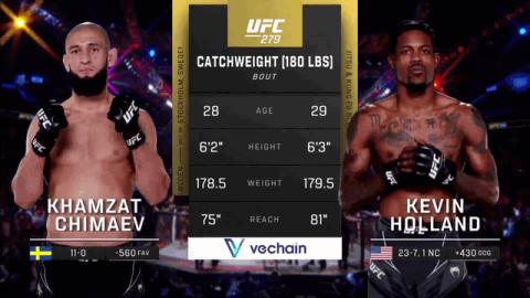 UFC 279 - Khamzat Chimaev vs Kevin Holland - Sep 10, 2022