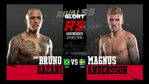 Glory Rivals 5 - Magnus Andersson vs Bruno Gazani - Jan 28, 2023
