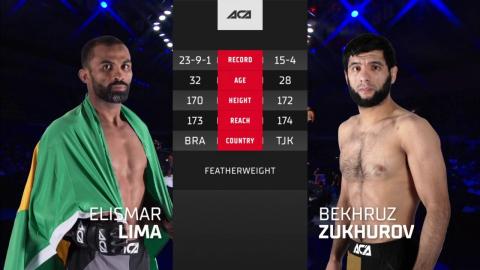 Bekhruz Zukhurov vs. Elismar Lima - Sep 24, 2021