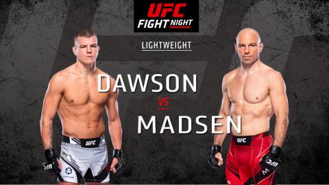 UFC Fight Night 214 - Grant Dawson vs Mark O. Madsen - Nov 05, 2022