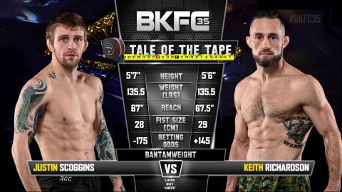 BKFC 35 - Keith Richardson vs Justin Scoggins - Jan 27, 2023