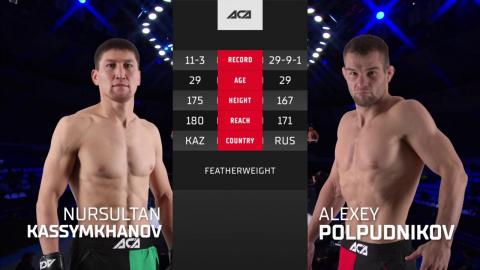 Alexey Polpudnikov vs  Nursultan Kassymkhanov - Sep 24, 2021