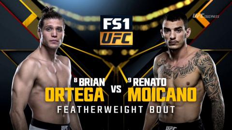 UFC 214 - Brian Ortega vs Renato Moicano - Jul 29, 2017