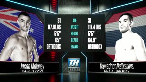 Boxing - Jason Moloney vs Nawaphon Kaikanha - Oct 15, 2022