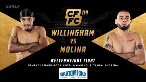 CFFC 114 - Jorge Molina vs Craig Willingham - Nov 10, 2022