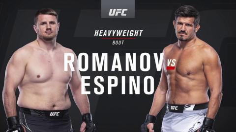 UFC on ESPN 22 - Alexandr Romanov vs Juan Espino - Apr 17, 2021