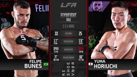 LFA 149 - Felipe Bunes vs Yuma Horiuchi - Jan 06, 2023