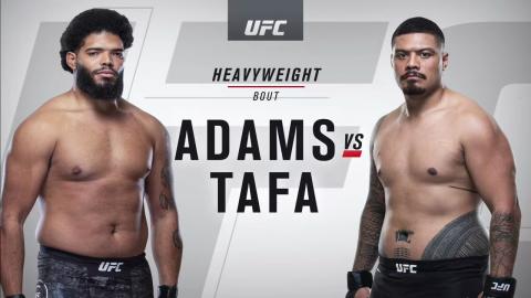 UFC 247 - Juan Adams vs Justin Tafa - Feb 8, 2020