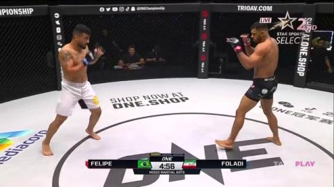 ONE 161 - Matheus Felipe vs Ali Foladi - Sep 29, 2022