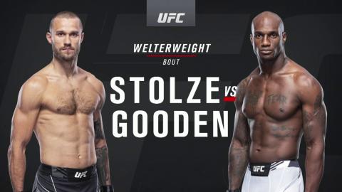 UFC on ESPN 28 - Niklas Stolze vs Jared Gooden - Jul 31, 2021