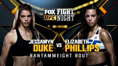 UFC on FOX 16 - Jessamyn Duke vs Elizabeth Phillips - Jul 25, 2015