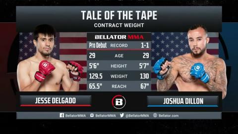 Jesse Delgado vs. Joshua Dillon - Sep 18, 2021