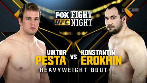 UFC on FOX 14 - Viktor Pesta vs Konstantin Erokhin - Jan 23, 2015