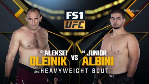 UFC 224 - Aleksei Oleinik vs Junior Albini - May 12, 2018