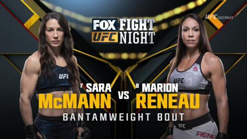 UFC on Fox 28 - Sara McMann vs Marion Reneau - Feb 23, 2018
