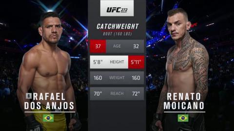 UFC 272 - Rafael Dos Anjos vs Renato Moicano - March 6, 2022