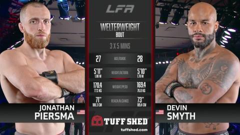 LFA 167 - Devin Smyth vs Jonathan Piersma - September 14, 2023