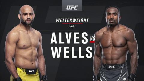 UFCFN 190 - Warlley Alves vs Jeremiah Wells - Jun 26, 2021