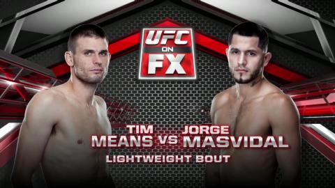 UFC on FOX 7 - Tim Means vs Jorge Masvidal - Apr 20, 2013