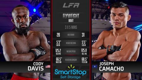 LFA 155 - Cody Davis vs Joseph Camacho - Mar 24, 2023