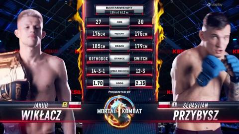 KSW 86 - Jakub Wikłacz vs Sebastian Przybysz - September 15, 2023