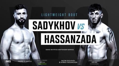 DWCS - Nazim Sadykhov vs Ahmad Hassanzada - Aug 17, 2022