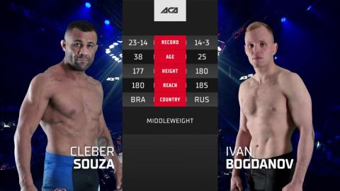 ACA 158 - Ivan Bogdanov vs Cleber Sousa - June 1, 2023