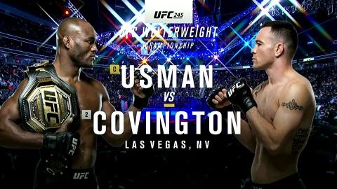 UFC 245: Kamaru Usman vs Colby Covington - Dec 15, 2019