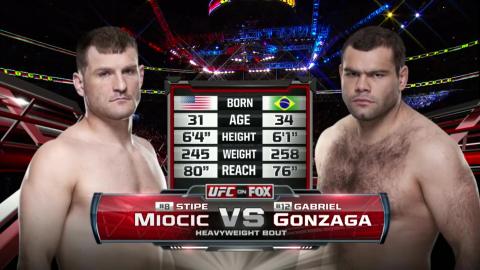 UFC on FOX 10 - Gabriel Gonzaga vs Stipe Miocic - Jan 24, 2014