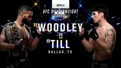 UFC 228 - Tyron Woodley vs Darren Till - Sep 8, 2018