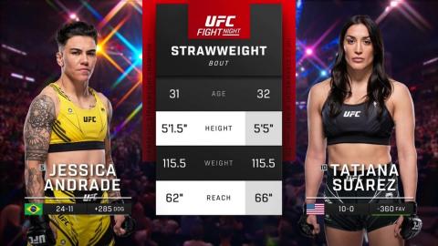 UFC on ESPN 50 - Jessica Andrade vs Tatiana Suarez - August 06, 2023