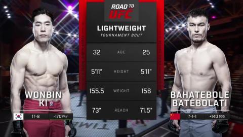 UFC Shanghai Episode 4 - Bahatebole Batebolati vs Won Bin Ki - May 27, 2023