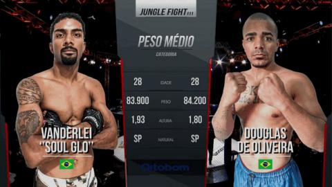 Jungle Fight 111 - Vanderlei Goncalves vs Douglas Oliveira - Sep 18, 2022
