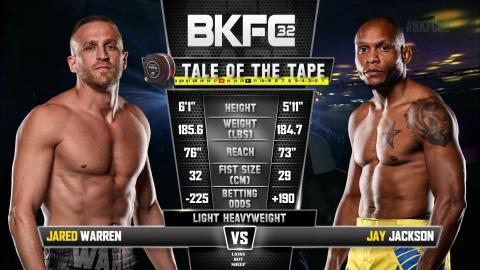 BKFC 32 - Jared Warren vs Jay Jackson - Nov 05, 2022