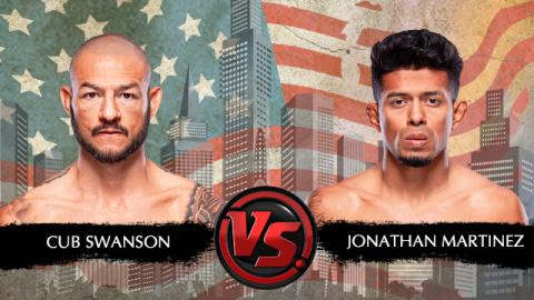 UFC Fight Night 212 - Cub Swanson vs Jonathan Martinez - Oct 15, 2022