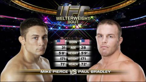 UFC on FOX 1 - Mike Pierce vs Paul Bradley - Nov 12, 2011