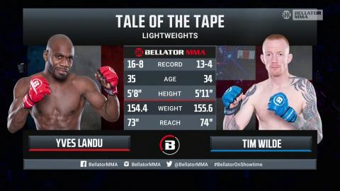 Yves Landu vs. Tim Wilde - Oct 01, 2021